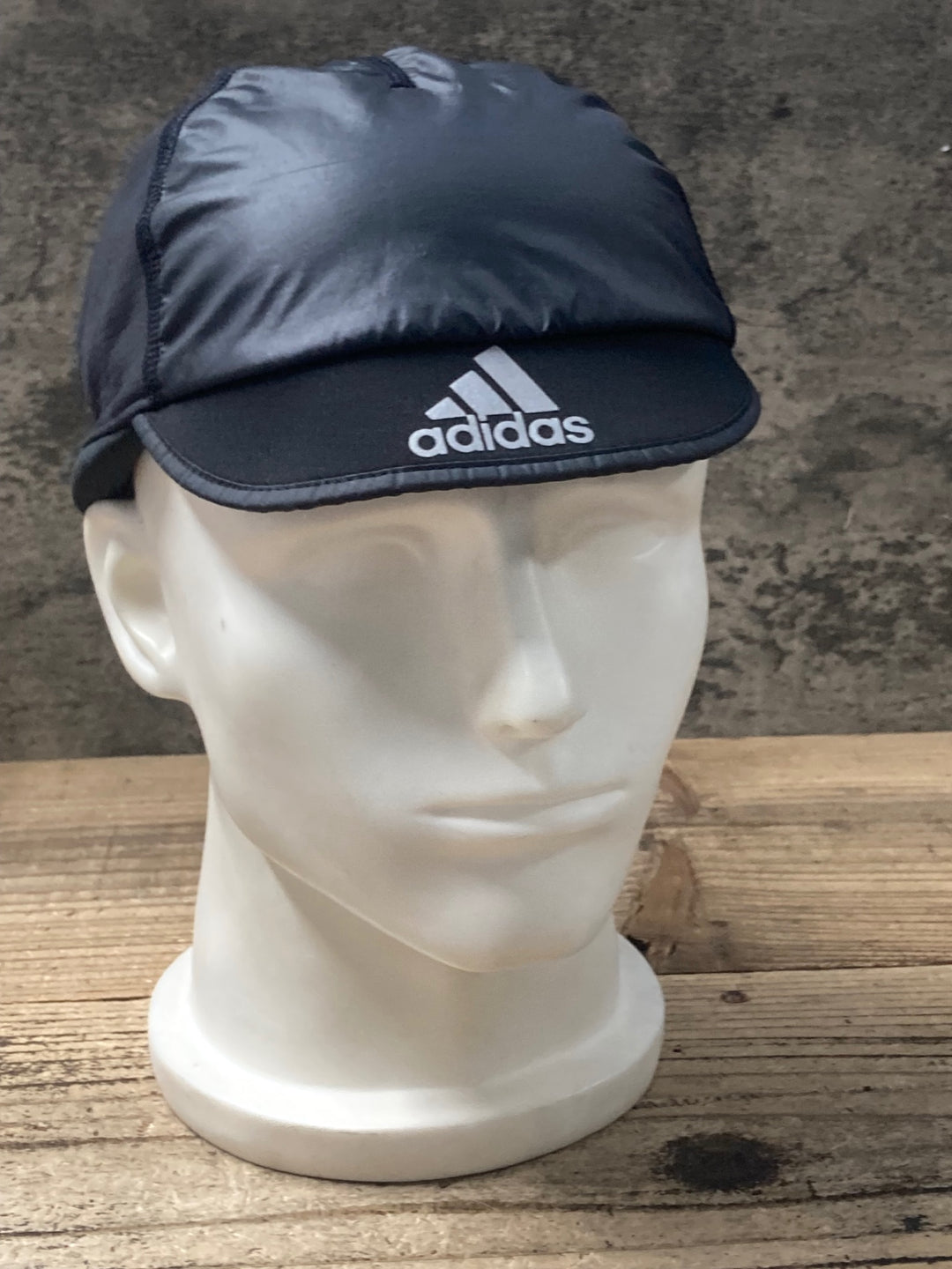 KC167 アディダス adidas サイクルキャップ 黒 フリーサイズ 裏起毛