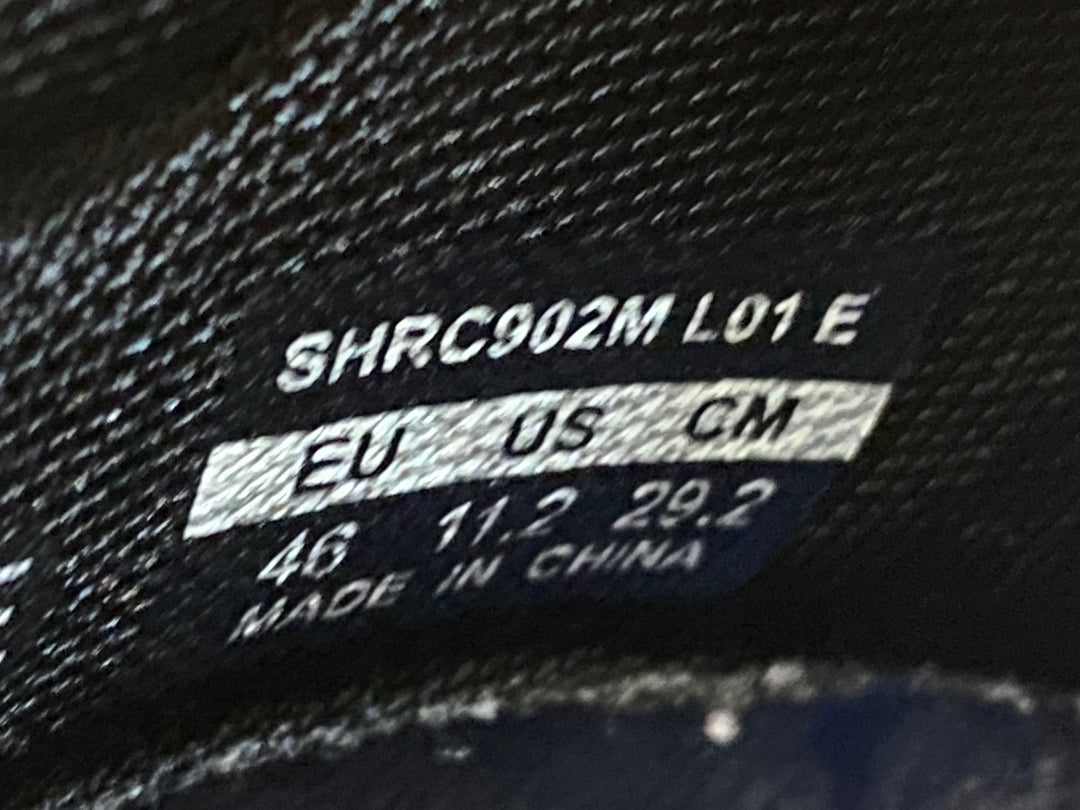 KF322 シマノ SHIMANO RC9 SHRC902 ビンディングシューズ 3穴 BOA Li2 黒 EU46 ※ガリ傷