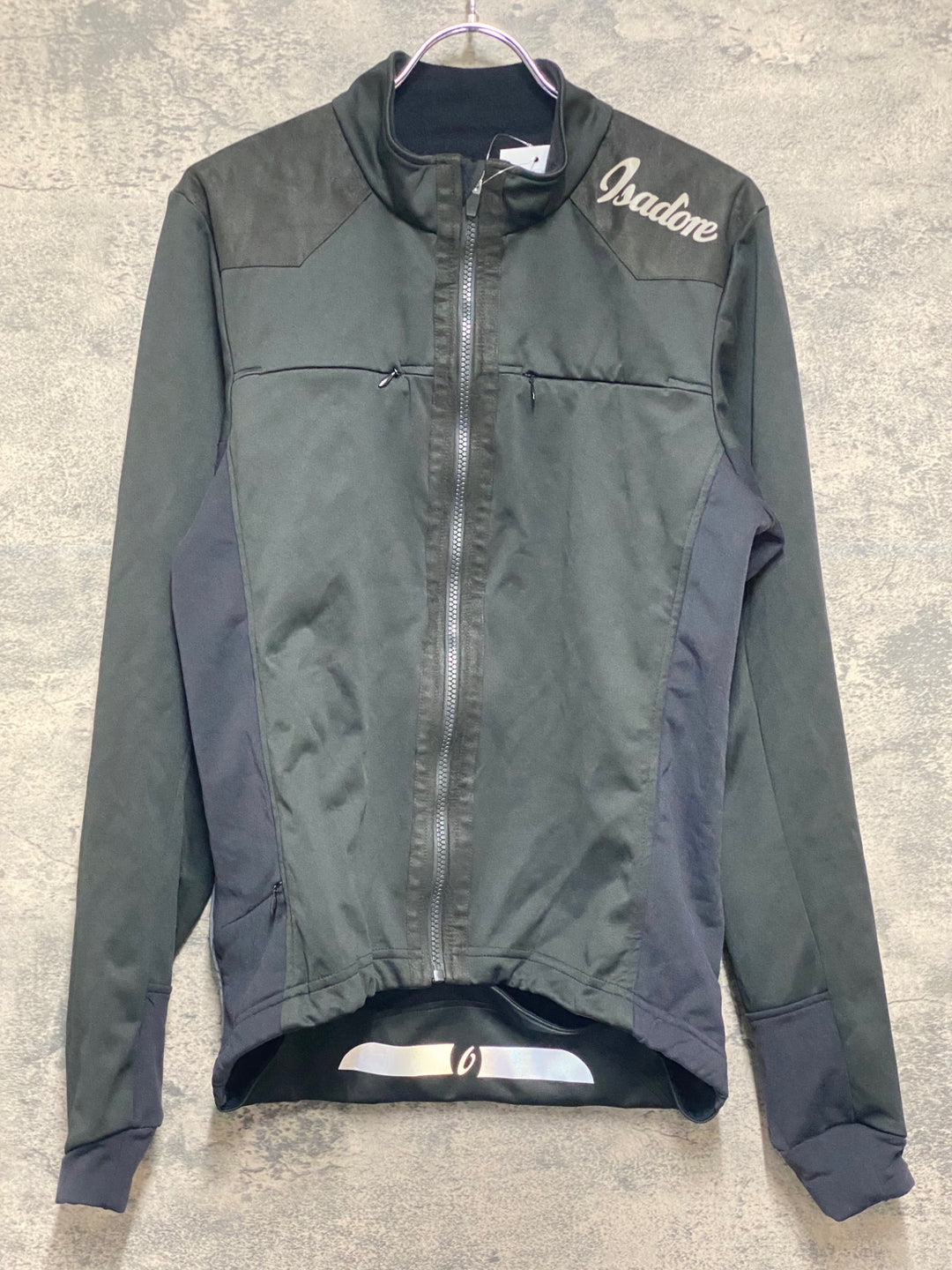 KN163 イザドア Isadore 長袖 サイクルジャケット カーキ L 裏起毛