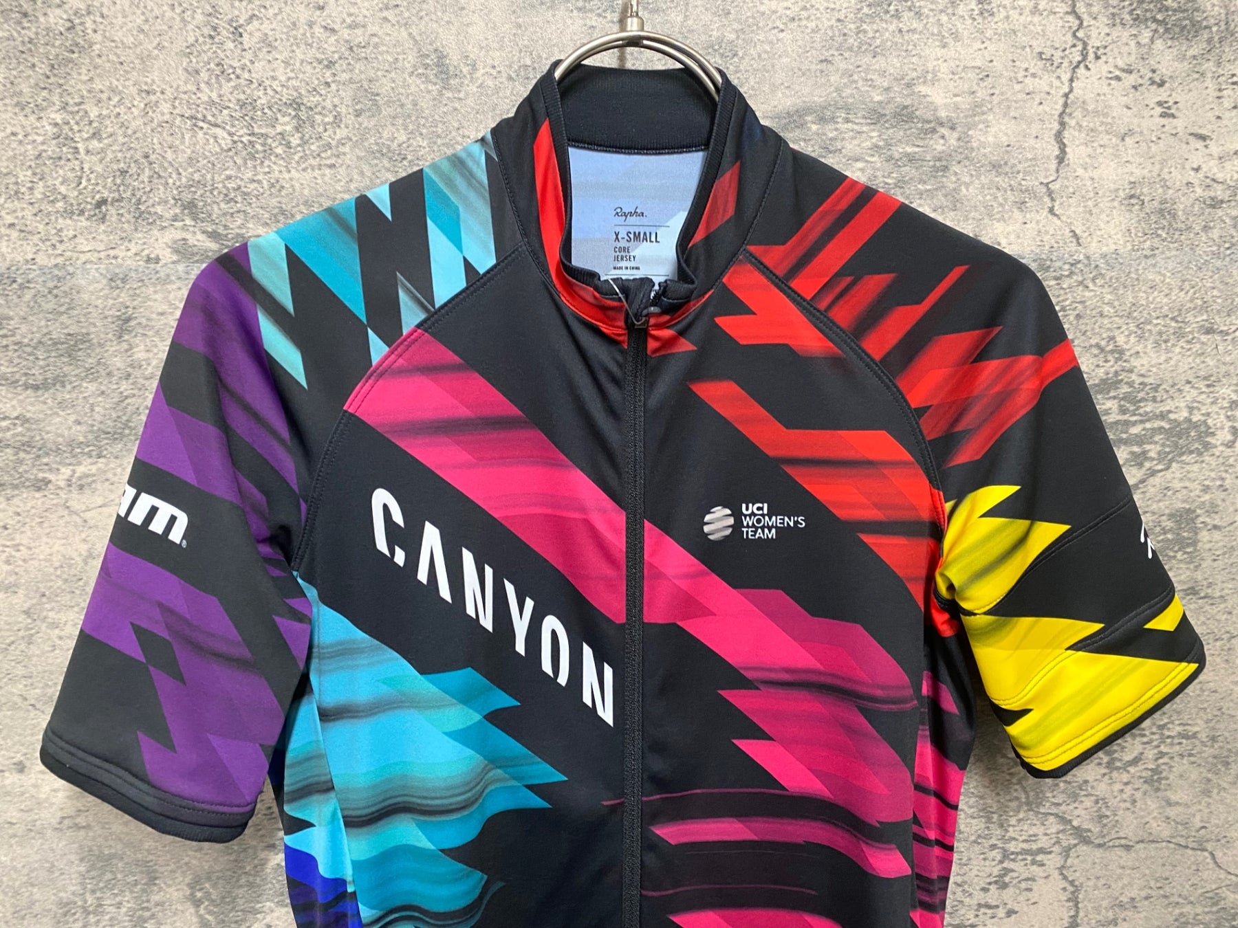 KB949 ラファ Rapha CANYON SRAM CORE JERSEY 半袖 サイクルジャージ