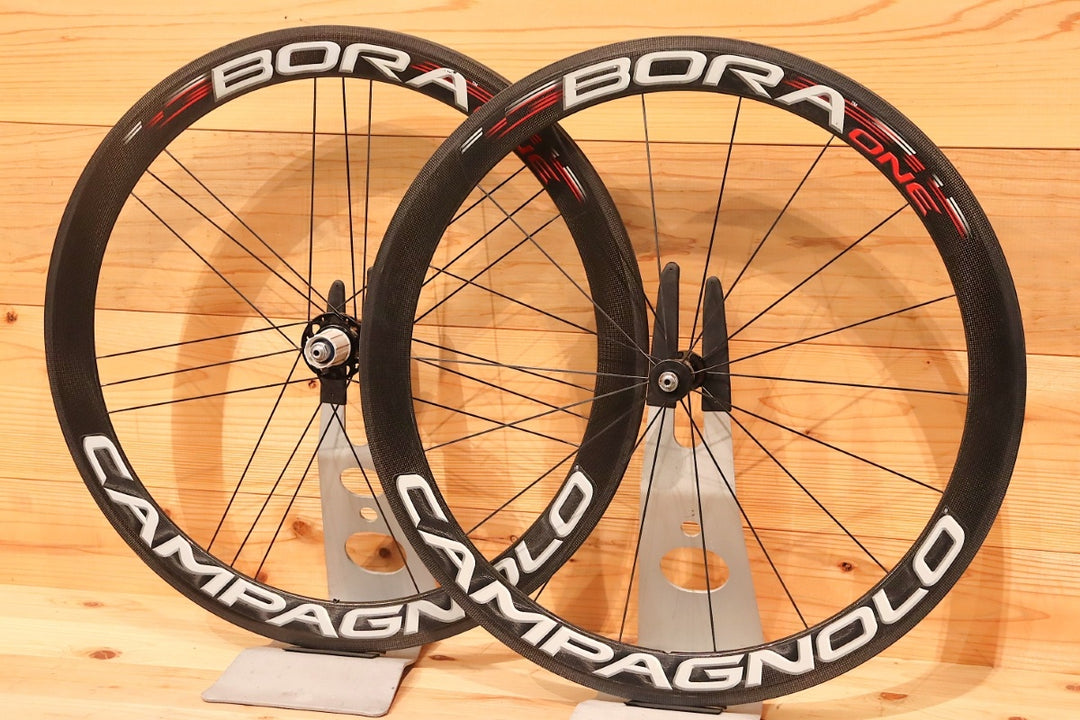 カンパニョーロ CAMPAGNOLO ボーラ BORA ONE 50 TU カーボン チューブラー ホイールセット シマノ12/11S 【千葉店】