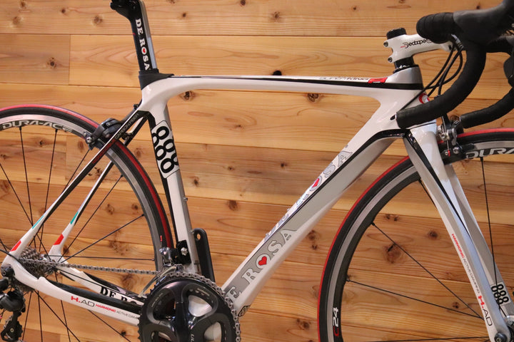 デローザ DE ROSA スーパーキング SUPERKING R 2015モデル 48サイズ シマノ アルテグラ 6700 10S カーボン ロードバイク 【広島店】