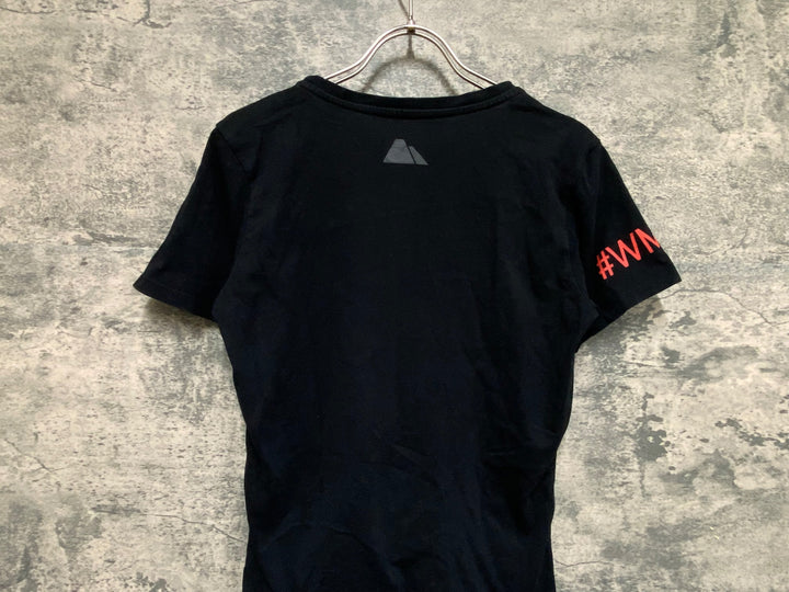 KF466 キャニオン CANYON 半袖 Tシャツ 黒 レディース L