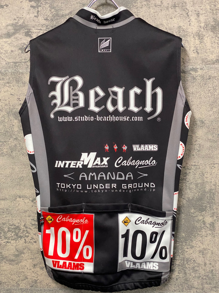 JT520 パールイズミ PEARL iZUMi サイクルベスト ジレ 黒 M 裏起毛