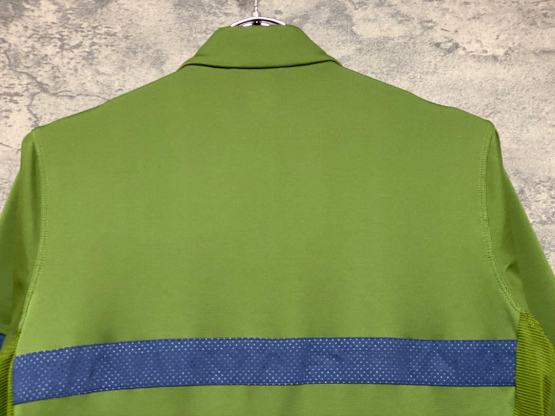 JP288 ラファ Rapha BREVET LIGHTWEIGHT JERSEY 半袖 サイクルジャージ 緑 M
