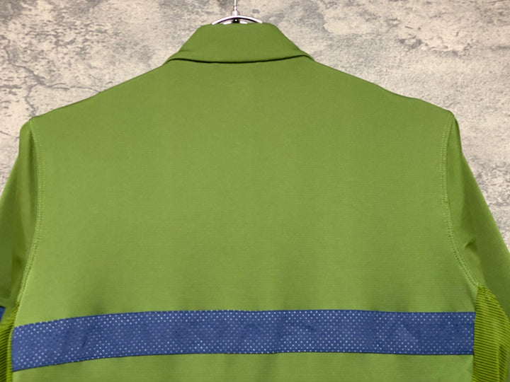 JP288 ラファ Rapha BREVET LIGHTWEIGHT JERSEY 半袖 サイクルジャージ 緑 M