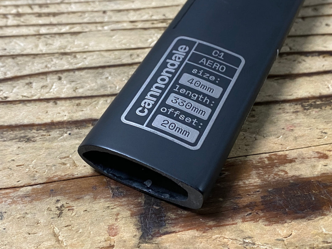 KL855 キャノンデール CANNONDALE C1 AERO カーボンシートポスト 320mm