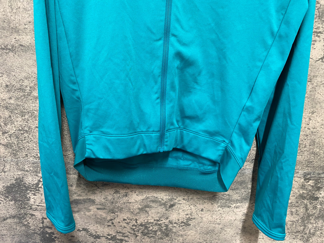 KA861 ラファ Rapha CORE LONG SLEEVE JERSEY 長袖 サイクルジャージ ターコイズグリーン M