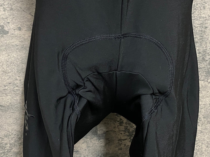 JX118 ラファ Rapha CORE WINTER TIGHTS WITH PAD ビブタイツ 裏起毛 黒 S