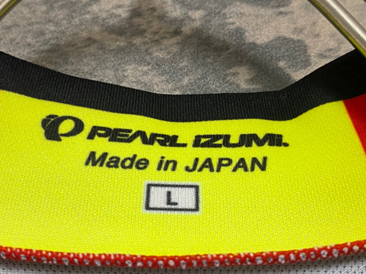 KG571 パールイズミ PEARL iZUMi 半袖 サイクルジャージ 黒 L ※ほつれあり