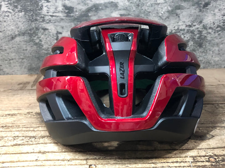JO309 レーザー LAZER Z1 KC ヘルメット 赤 黒 M 55-59cm 2024/01製造