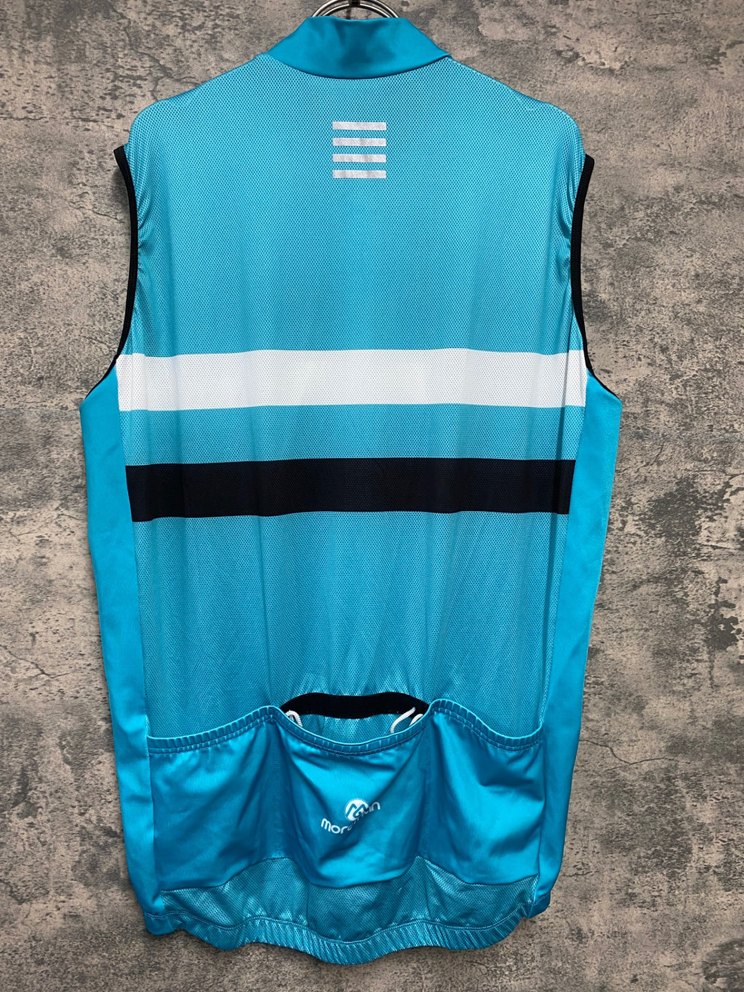 JJ724 モーゼン MORETHAN サイクルベスト 水色 3XL