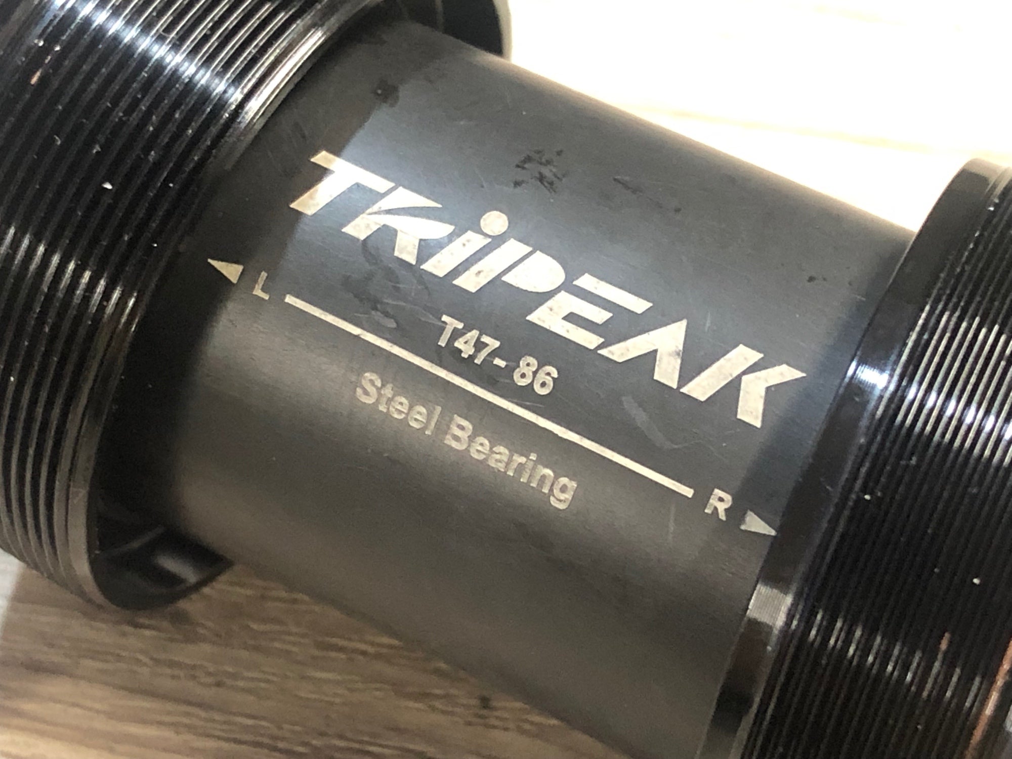 JY298 トライピーク TRiPEAK BB ボトムブラケット T47-86 INBOARD DUB