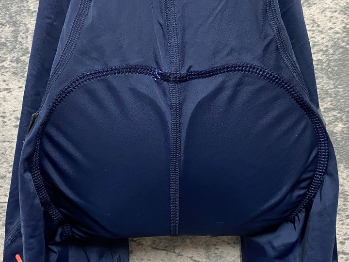 KC386 ラファ Rapha SOUPLESSE BIB SHORTS ビブショーツ 紺 オレンジ レディース XXS