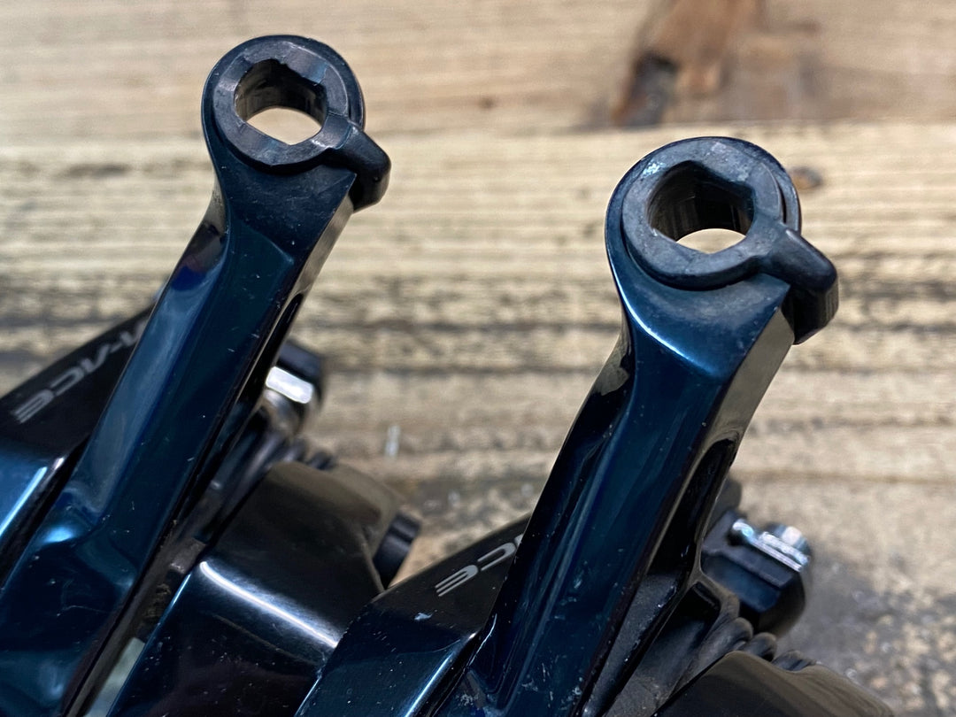 JI777 シマノ SHIMANO デュラエース DURA-ACE BR-R9100 キャリパーブレーキ 前後セット ※フロント側主軸外れのためジャンク