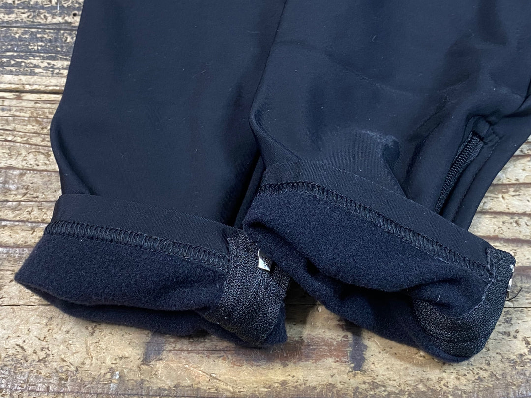 JV315 GOD AND FAMOUS レッグウォーマー 黒 XL 裏起毛