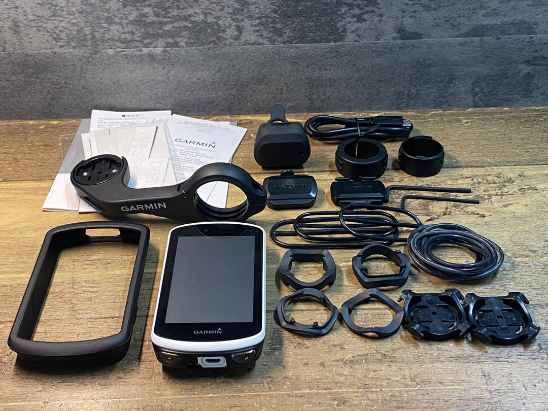 JI313 ガーミン GARMIN EDGE 1030 サイクルコンピューター センサーセット ※充電部 カバー欠品