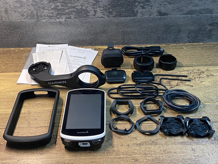 JI313 ガーミン GARMIN EDGE 1030 サイクルコンピューター センサーセット ※充電部 カバー欠品