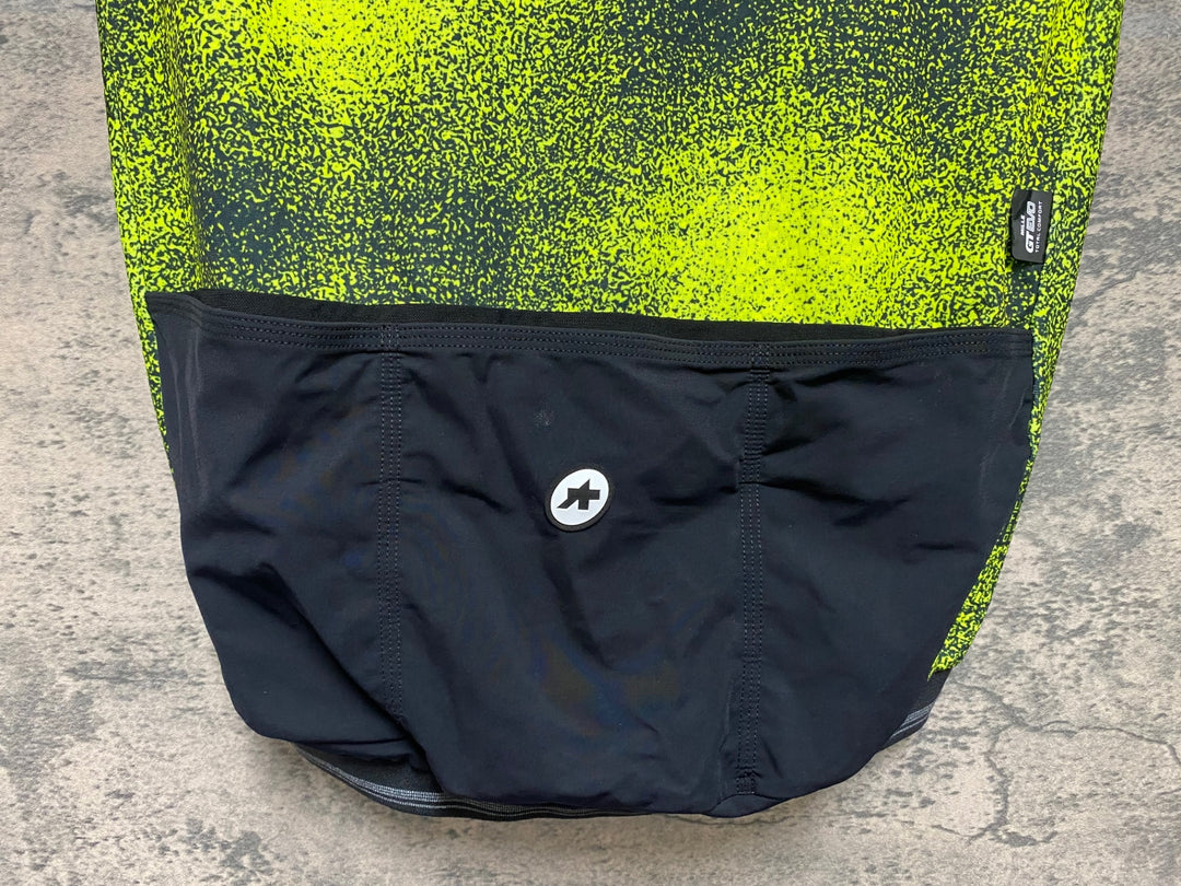 JM997 アソス assos MILLE GT JERSEY C2 EVO ZEUS 半袖 サイクルジャージ 黒 黄 S
