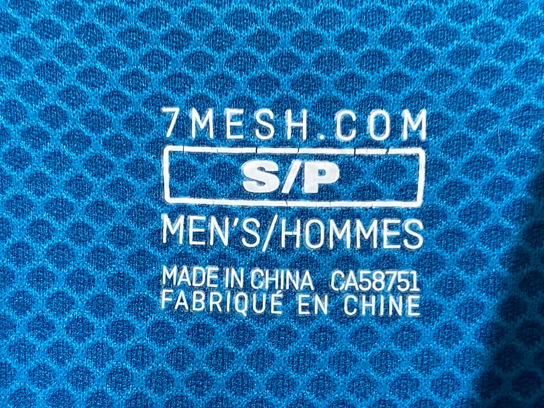 KE545 セブンメッシュ 7MESH 半袖 サイクルジャージ ターコイズブルー レディース S
