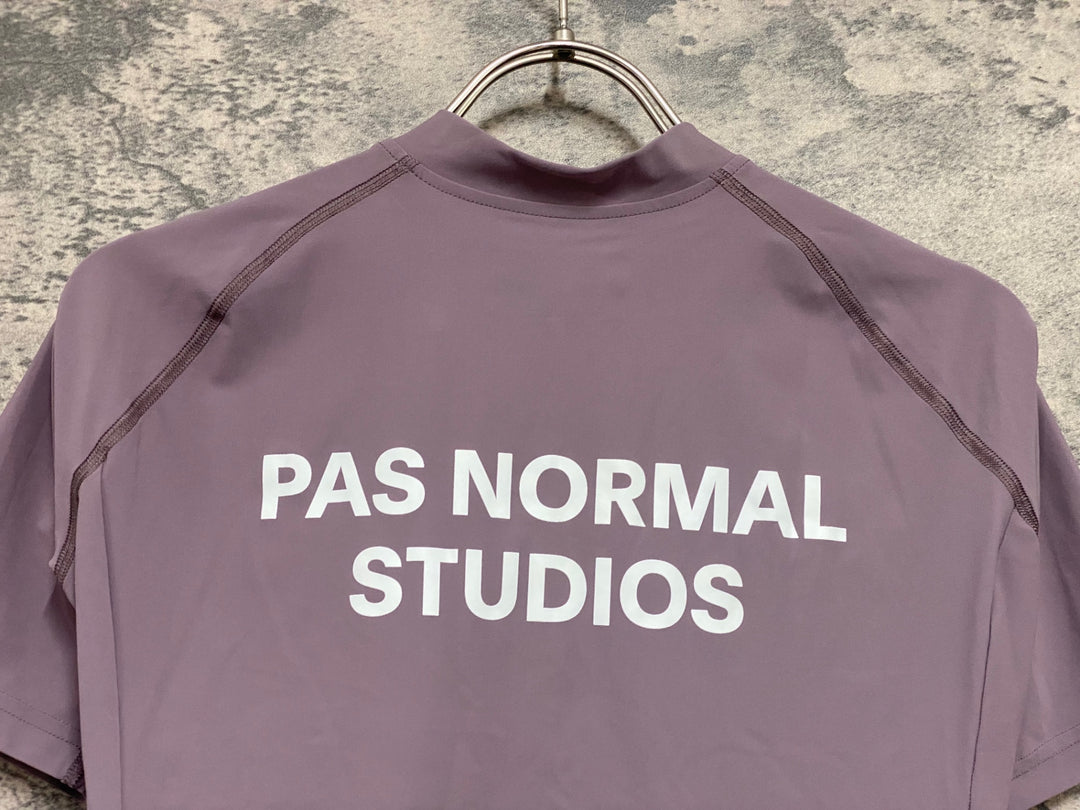 KF596 パスノーマルスタジオ PAS NORMAL STUDIOS ESSENTIAL JERSEY 半袖 サイクルジャージ ピンク S ほつれあり