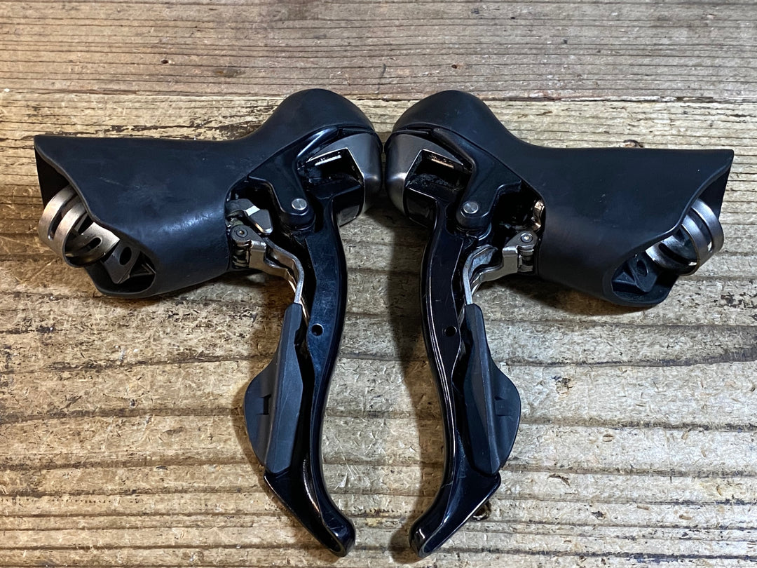 KB538 シマノ SHIMANO 105 ST-5700 STIレバー 2x10S 黒 左右セット