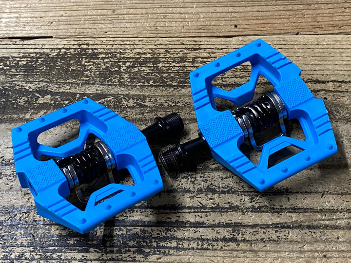 JW438 クランクブラザーズ crankbrothers double shot1 ビンディングペダル 水色