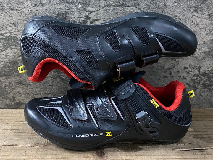 KF144 マヴィック MAVIC ERGORIDE ビンディングシューズ SPD 黒 EU41 1/3