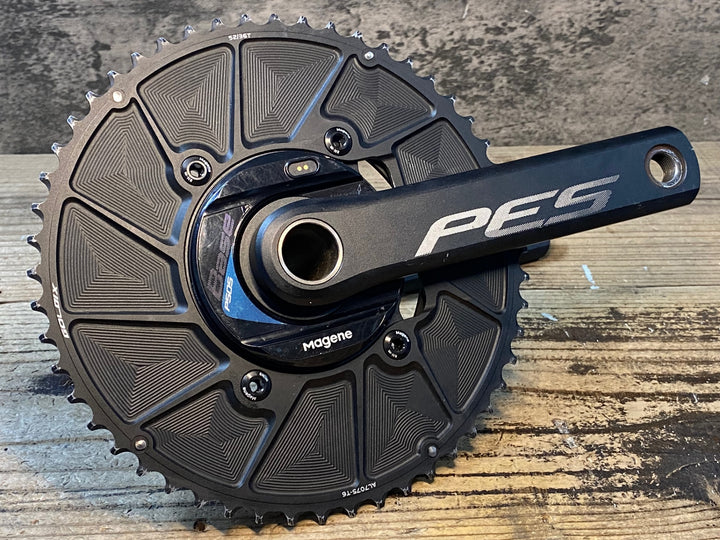 KO872 マージーン Magene PES P505 BASE パワーメーター クランクセット 52/36T 12S 167.5mm 動作確認済み
