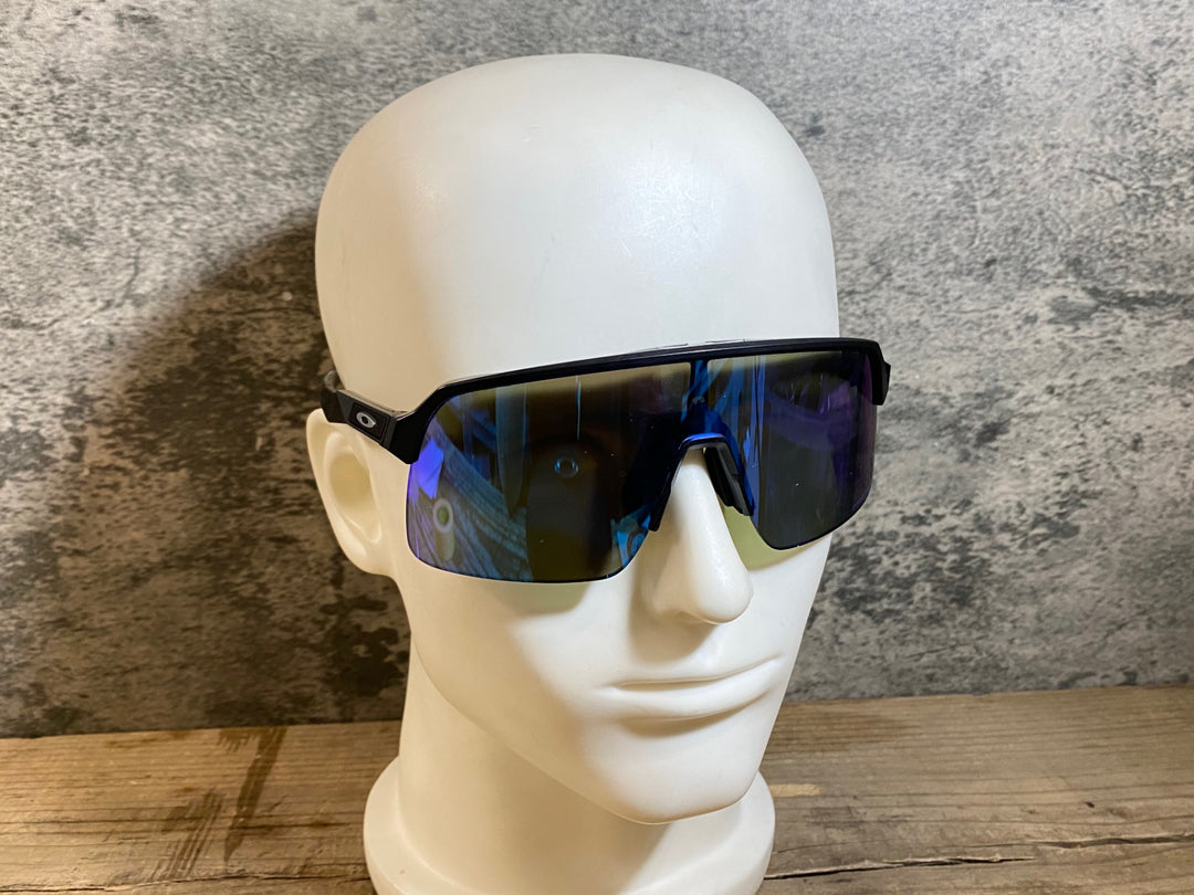 KG539 オークリー OAKLEY SUTRO Lite サングラス アイウェア 黒 PRIZM ROAD レンズ傷