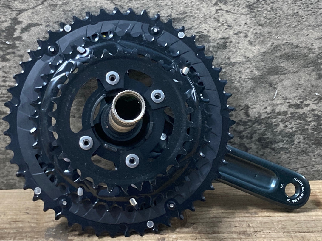 KO829 シマノ SHIMANO ティアグラ Tiagra FC-4703 クランクセット 50/39/30T 170mm