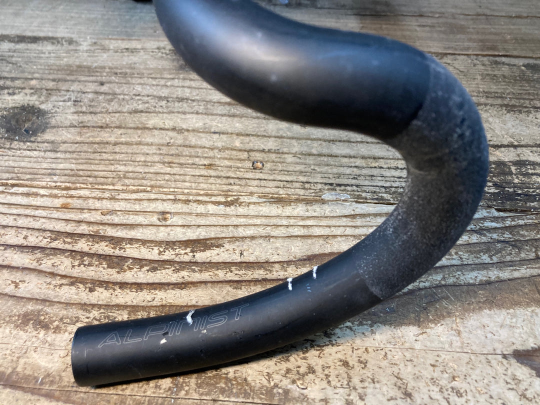 JN183 ロヴァール ROVAL ALPINIST COCKPIT 400x90mm -6° 一体型カーボンハンドル ※ブラケット部凹み ジャンク