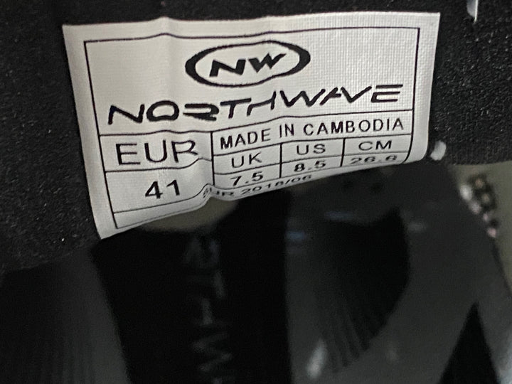 JZ680 ノースウェーブ Northwave ストーム Storm ビンディングシューズ 26.6㎝ グレー/レッド 未使用品