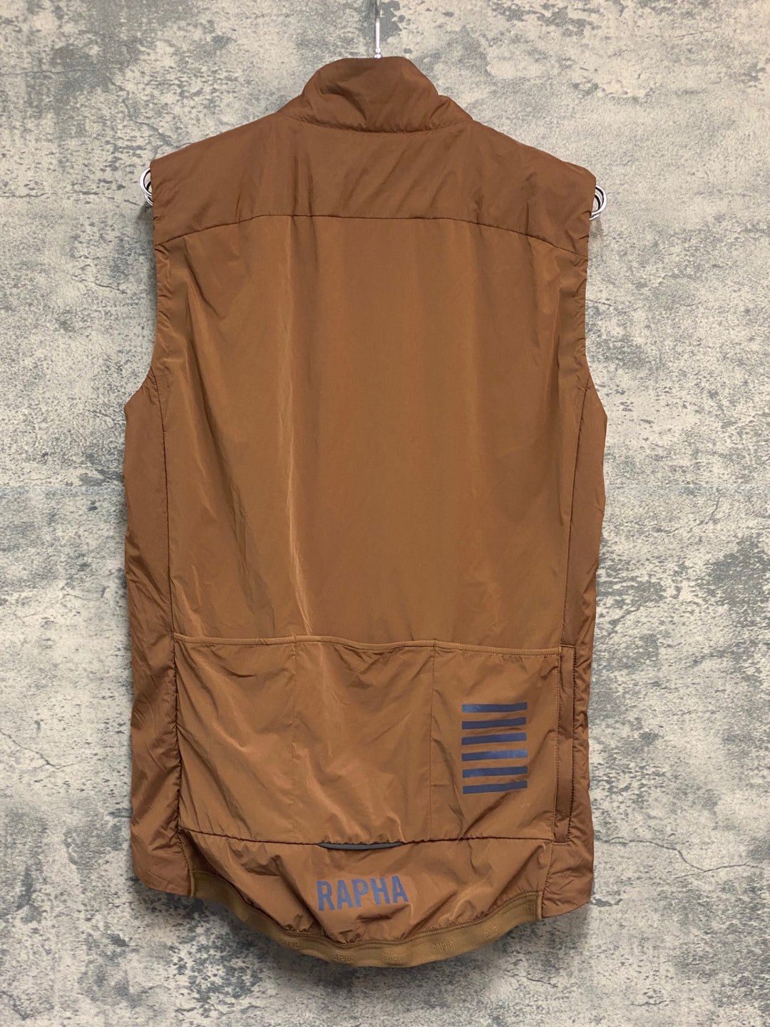 KR263 ラファ Rapha PRO TEAM INSULATED GILET サイクルベスト ジレ 茶 M