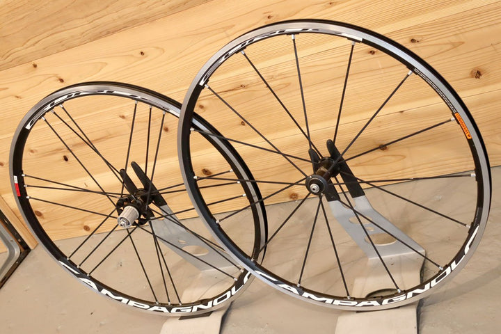 カンパニョーロ CAMPAGNOLO ユーラス EURUS MEGA G3 アルミ クリンチャー ホイールセット シマノ11/12s 【千葉店】