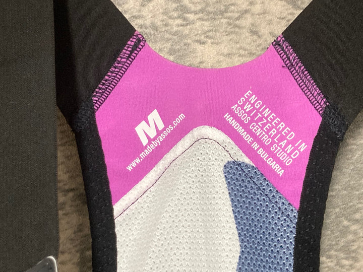 JW328 アソス assos ビブタイツ 裏起毛 3/4 黒 M