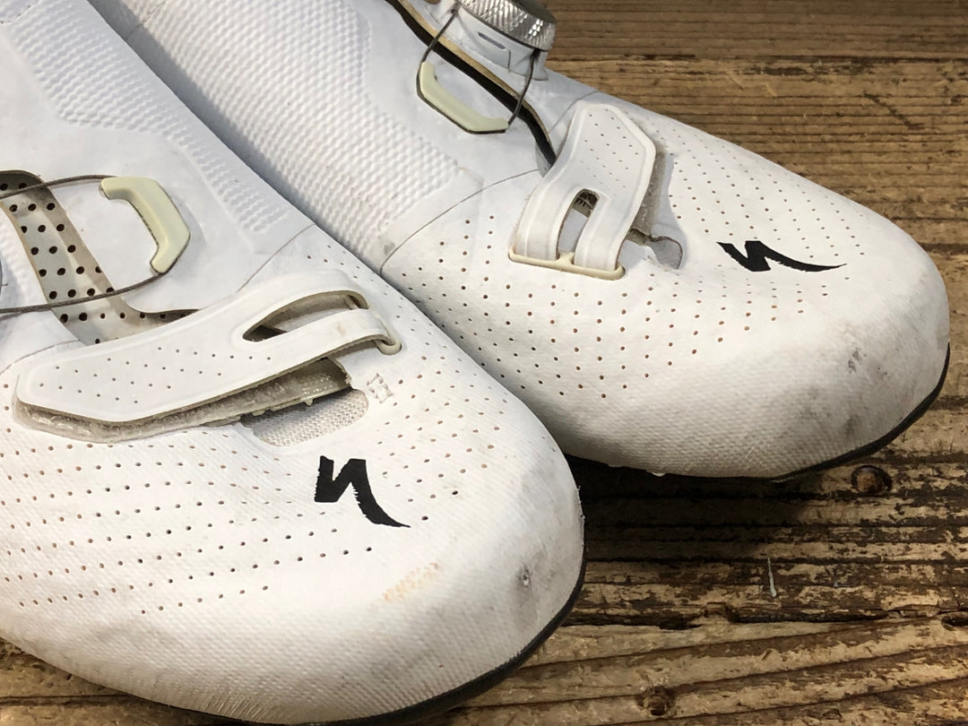 KA131 スペシャライズド SPECIALIZED S-WORKS 7 RD ビンディングシューズ 3穴 EU44 白