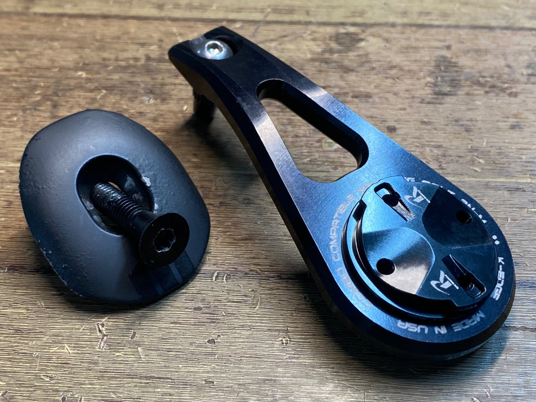 JF327 エンヴィ ENVE AERO ROAD STEM カーボン ステム OS Φ31.8 140mm ガーミン用サイコンマウント付属