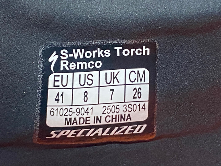KA157 スペシャライズド SPECIALIZED S-WORKS TORCH REMCO ビンディングシューズ 白 EU41