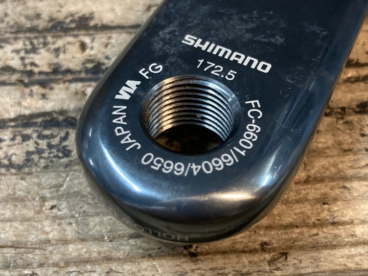 JS258 シマノ SHIMANO アルテグラ ULTEGRA FC-6601 左 クランクアーム 172.5mm
