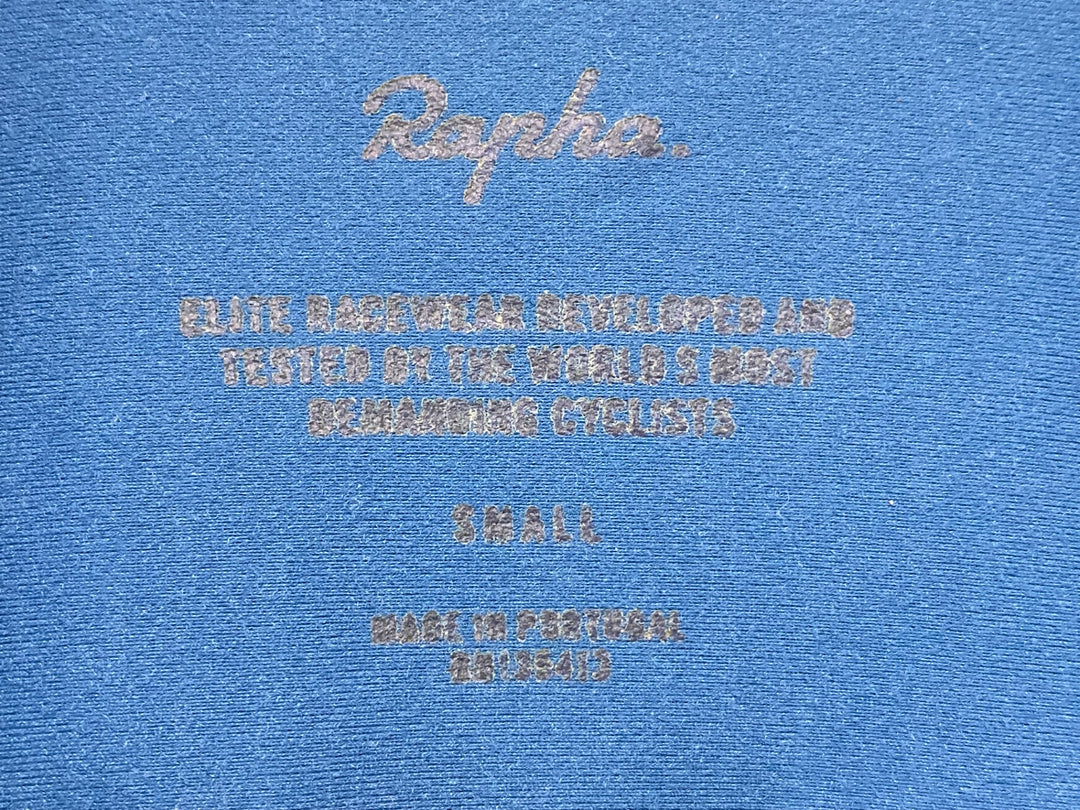 JU322 ラファ Rapha LS AERO JERSEY 長袖 サイクルジャージ ブルー SMALL