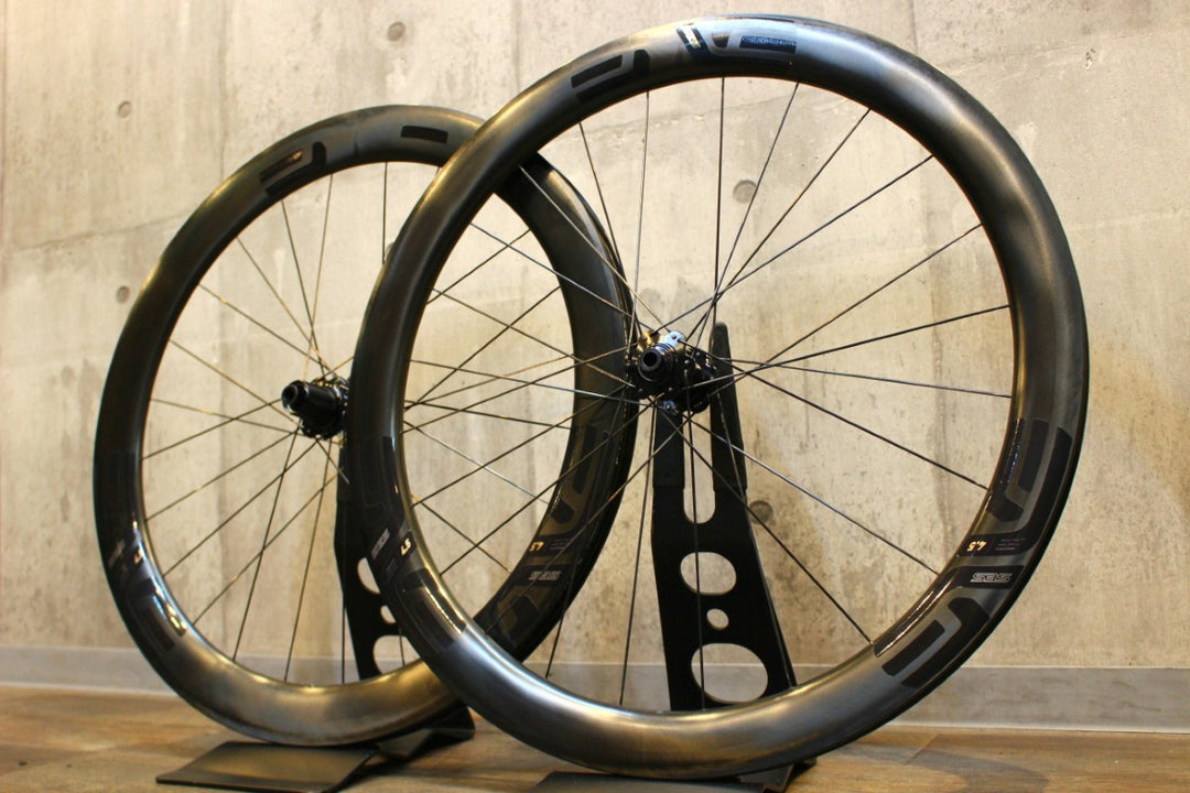 エンヴィ ENVE SES4.5 NEW カーボン チューブレス ディスク ホイールセット シマノ12S/11S 鬼ベアリング 【名古屋店】