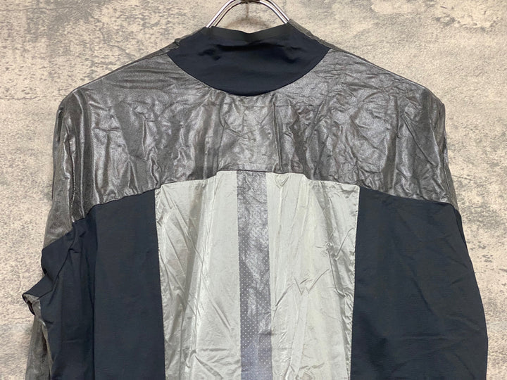 JY644 アソス ASSOS EQUIPE RS Clima Capsule 長袖 ウィンドブレーカー グレー L