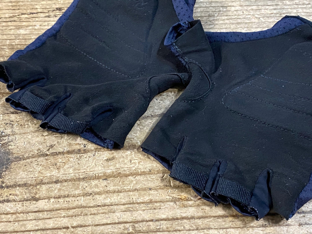 KH125 ラファ Rapha 指切り グローブ 紺 黒 ※サイズ不明