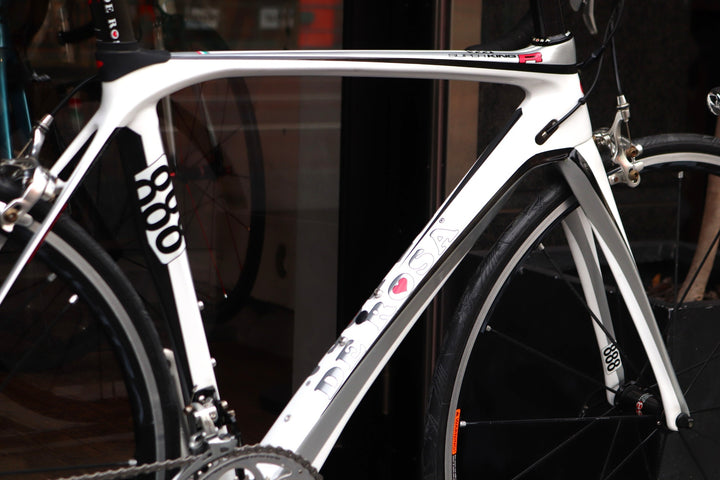 デローザ DE ROSA スーパーキング SUPERKING R 2013モデル 50サイズ カンパニョーロ アテナ シルバー 11S カーボン ロードバイク 【東京南麻布店】