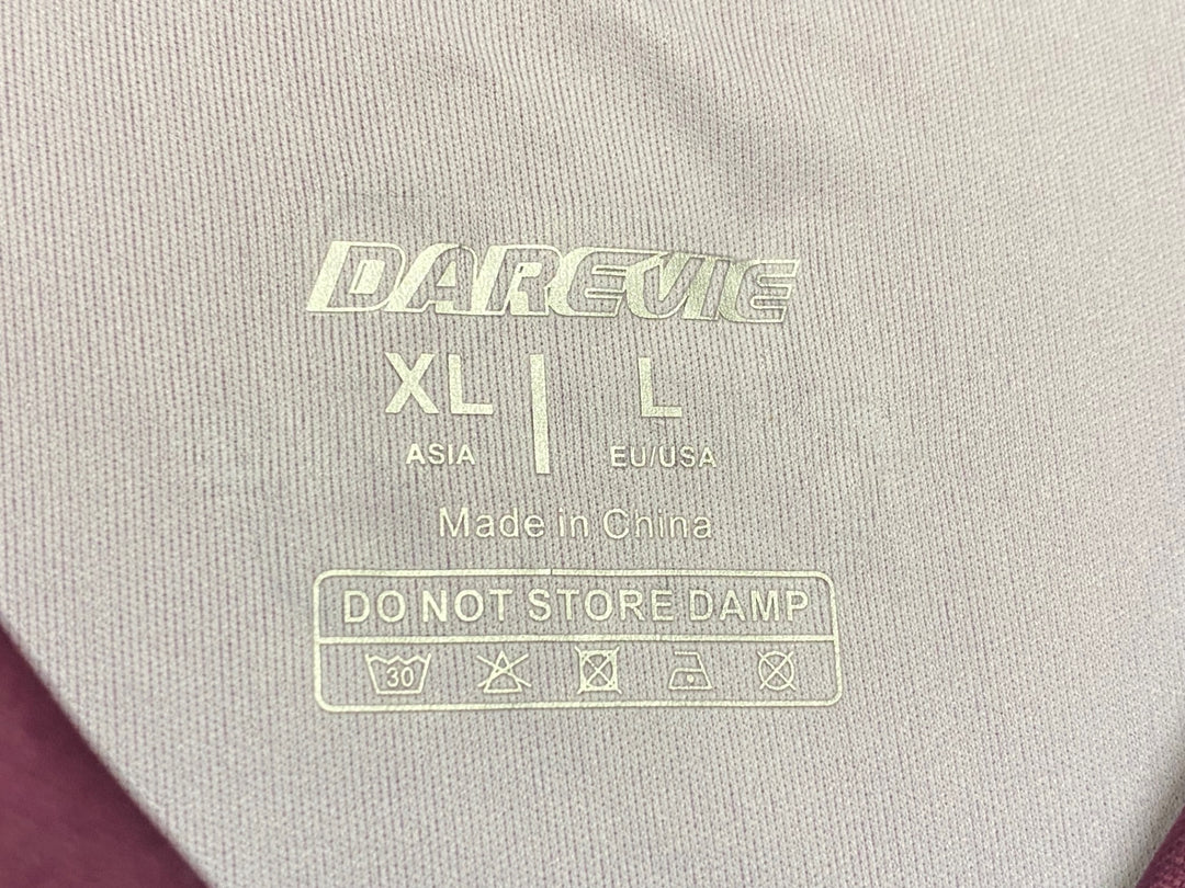 JS522 サンテック SANTIC 半袖 サイクルジャージ パープル XL