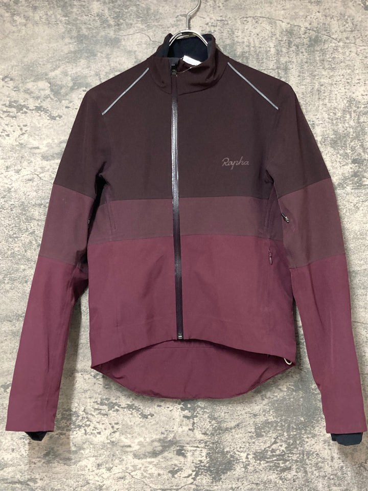 JW712 ラファ Rapha EXPLORE HOODED GORE-TEX PULLOVER 長袖 サイクルジャケット バーガンディ XS