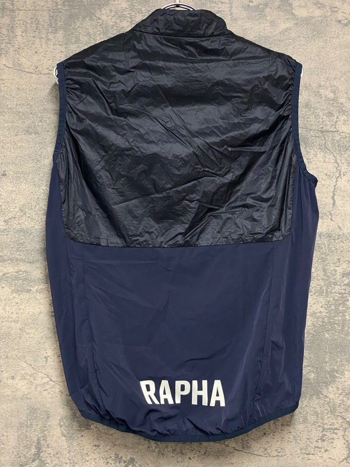 KA622 ラファ Rapha PRO TEAM INSULATED GILET ジレ サイクルベスト 黒 M