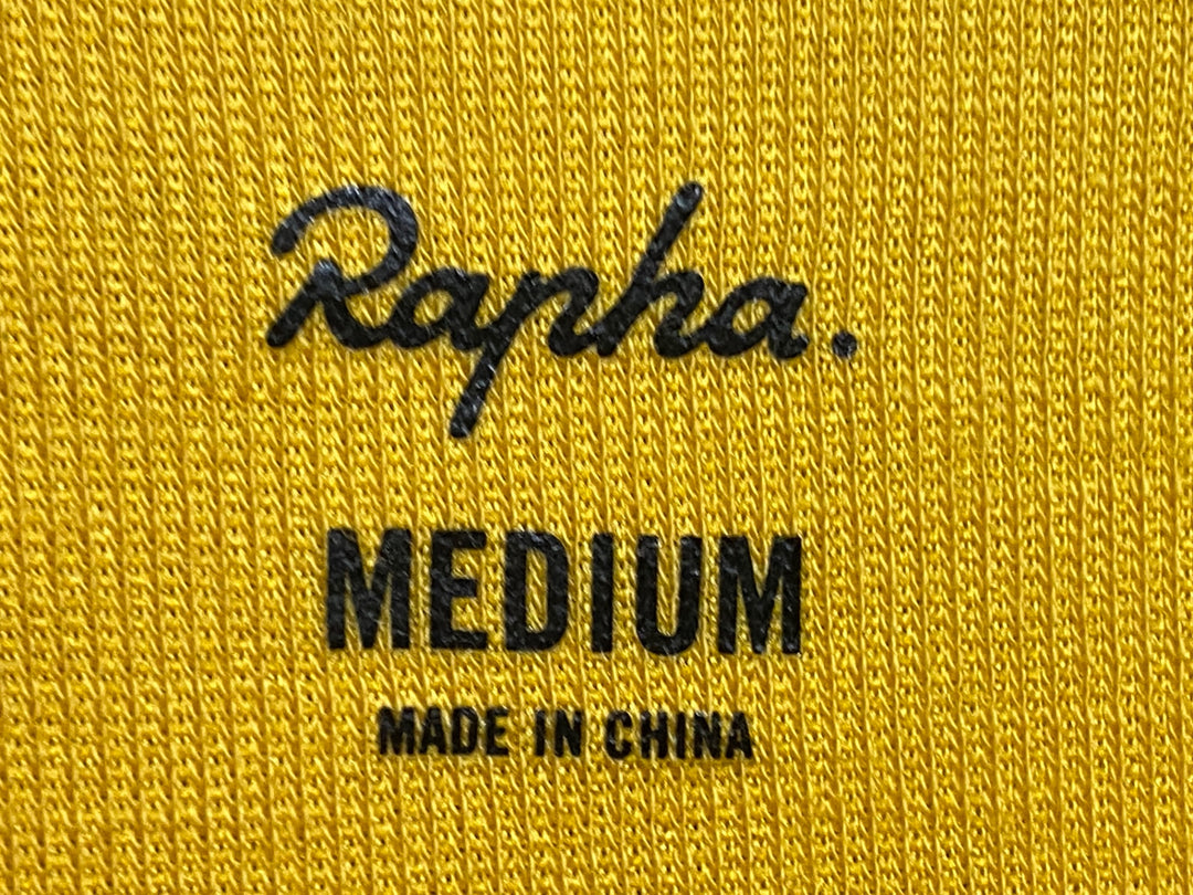 JZ592 ラファ Rapha CLASSIC JERSEY 半袖 サイクルジャージ 黃 M