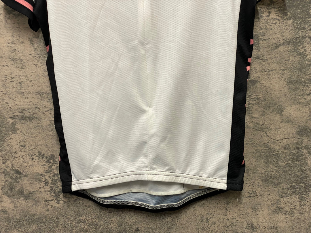 KI155 ツインシックス TWIN SIX 半袖 サイクルジャージ 白 S Fat Cyclist